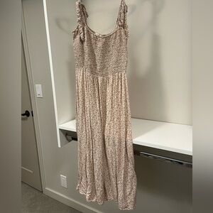 Altard state Smocked Floral Maxi Dress